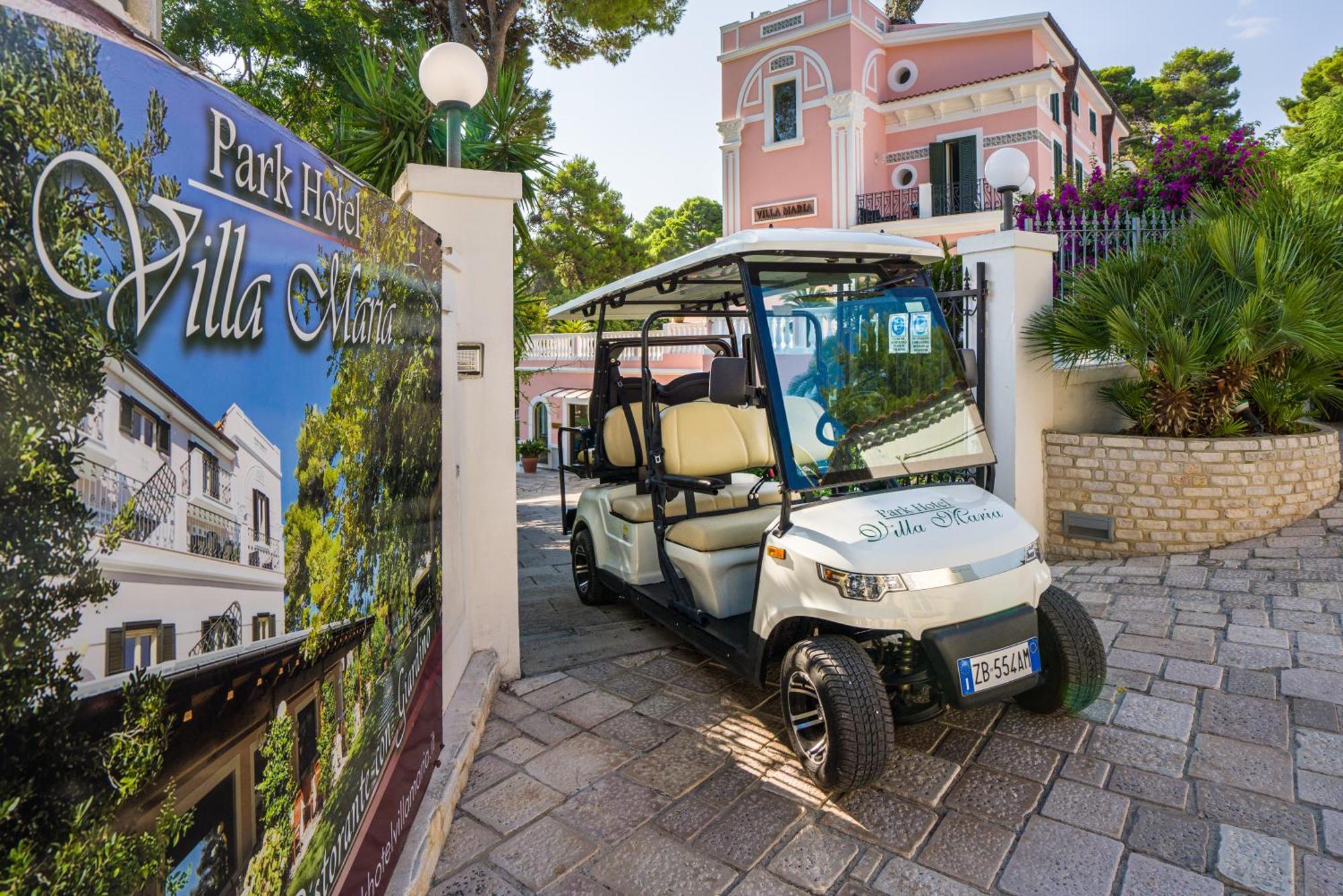 Park Hotel Villa Maria San Menaio Kültér fotó